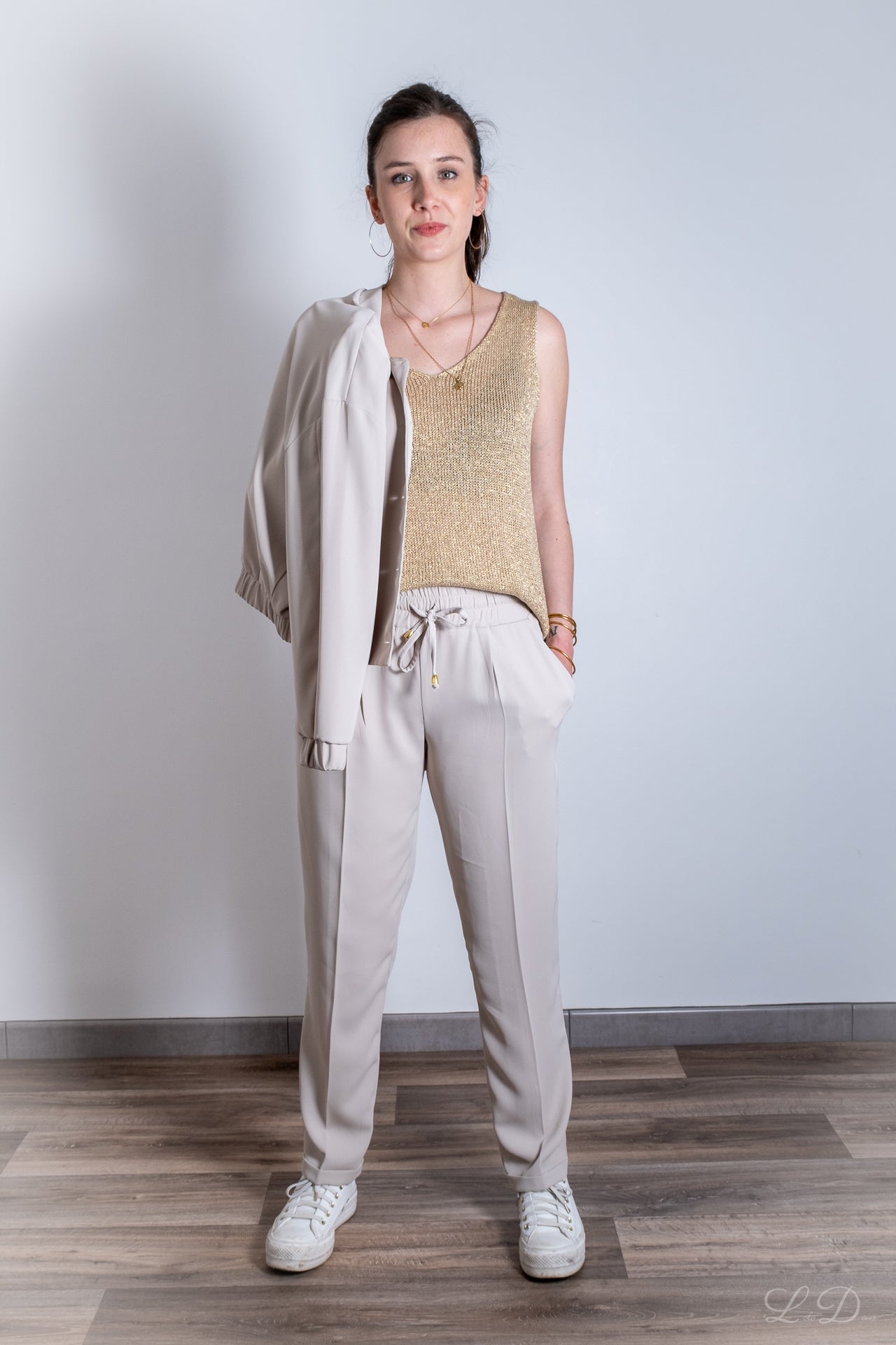 Pantalon beige