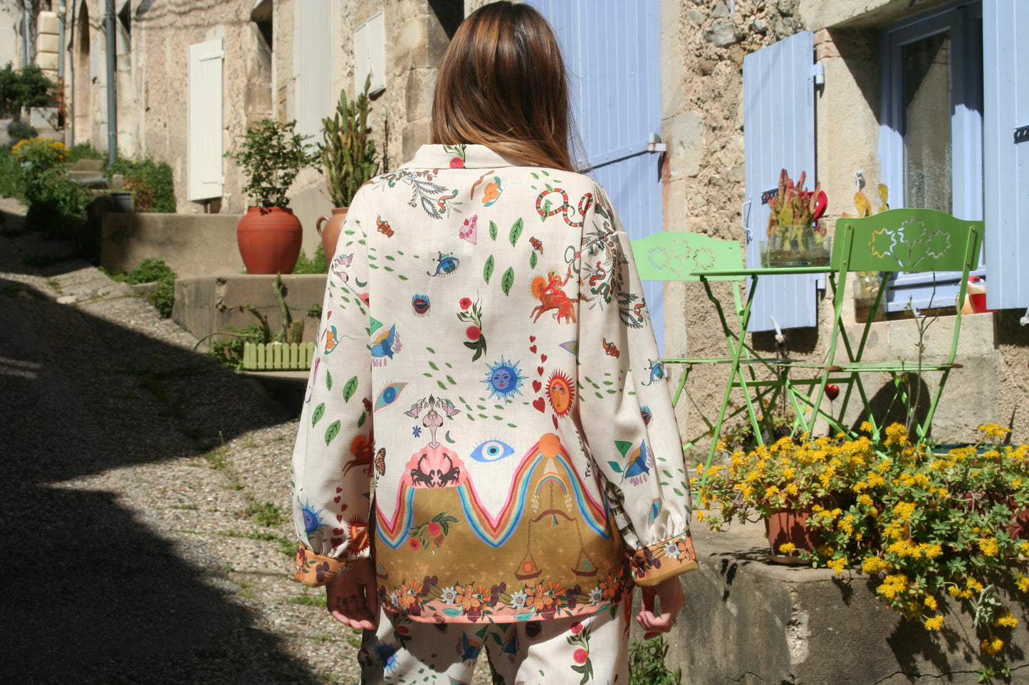Chemise à motifs Alicia