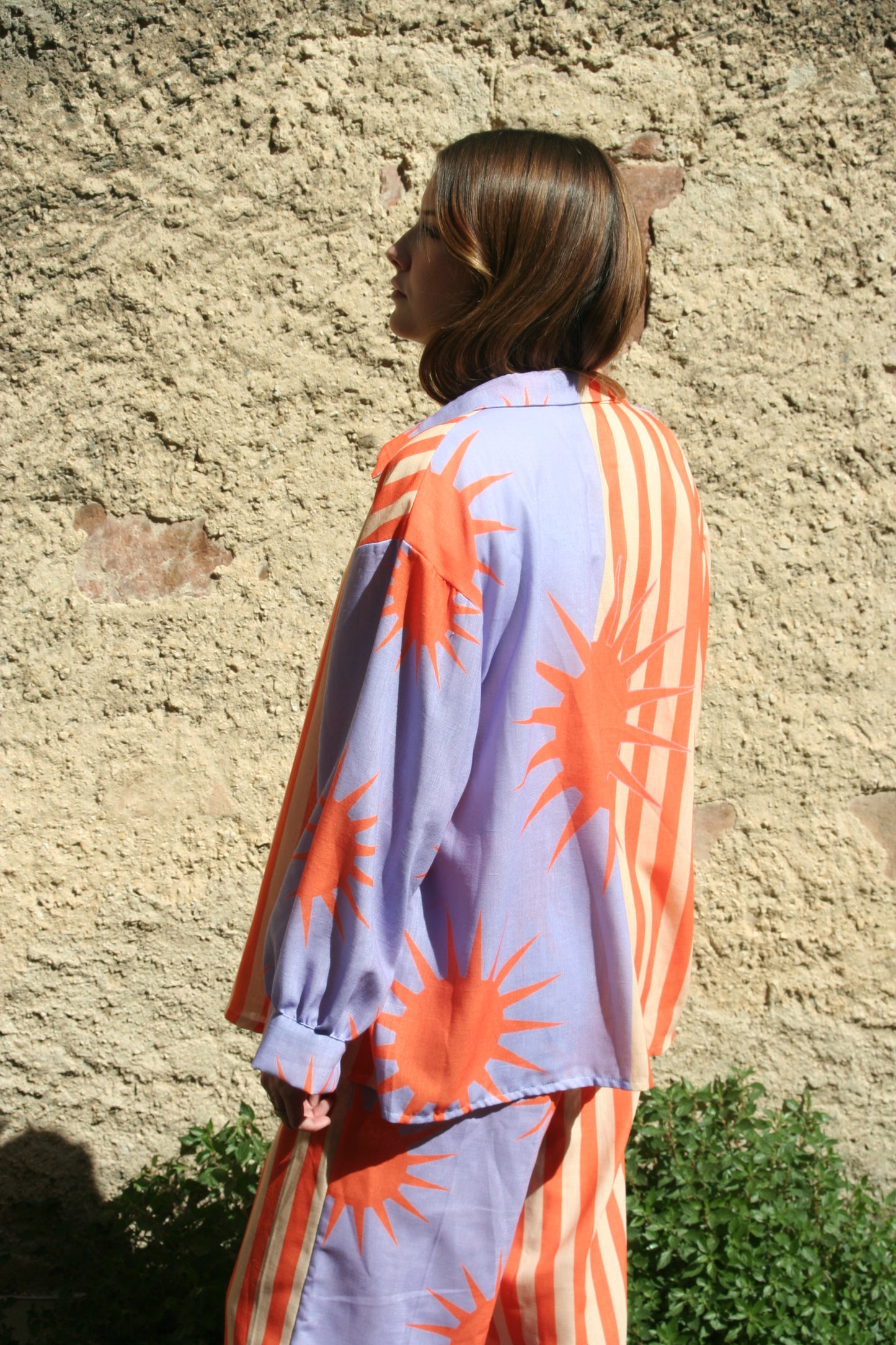 Chemise à motifs Jade