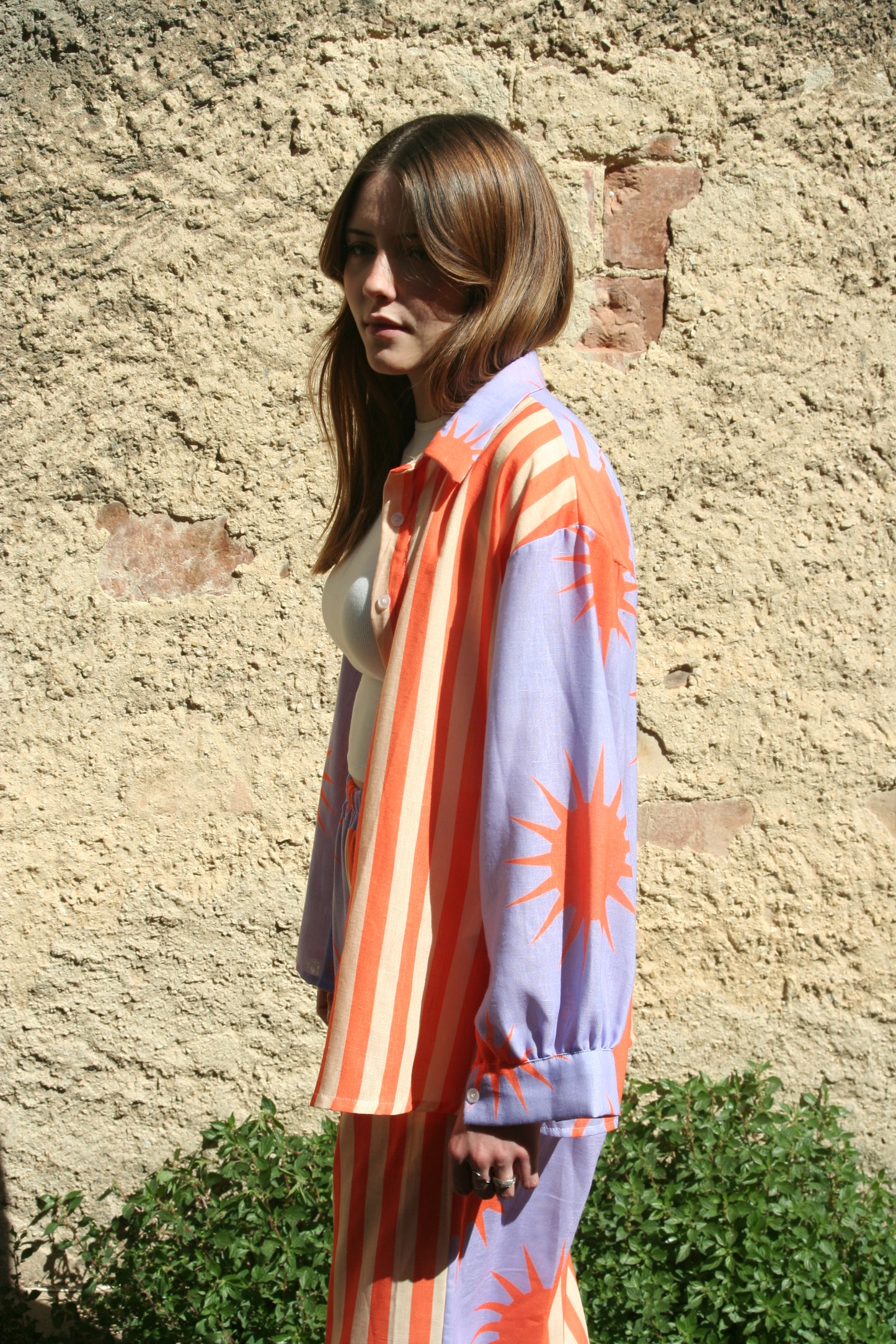 Chemise à motifs Jade