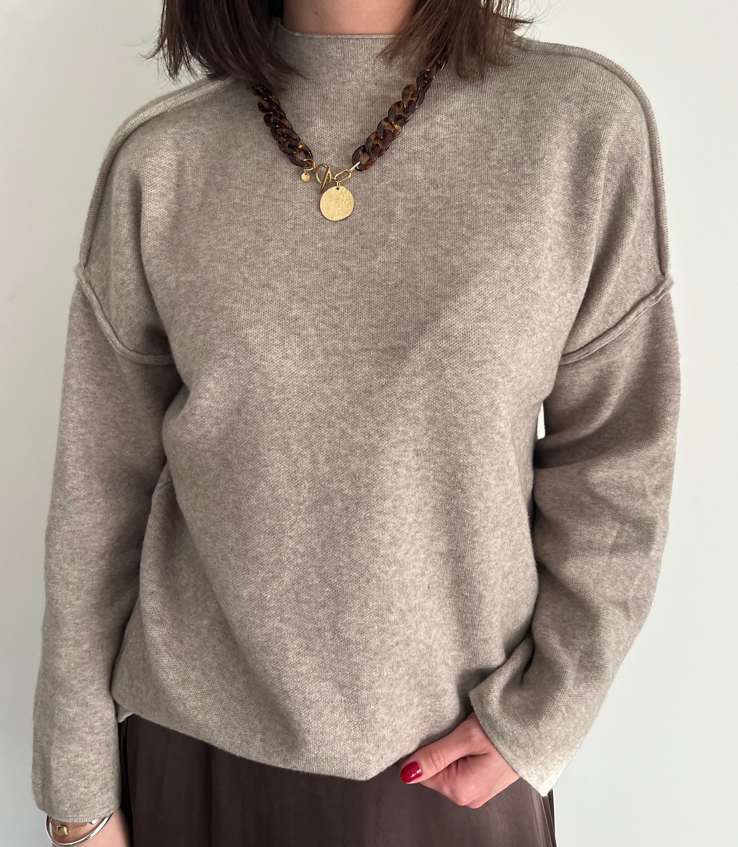 Pull Nina beige
