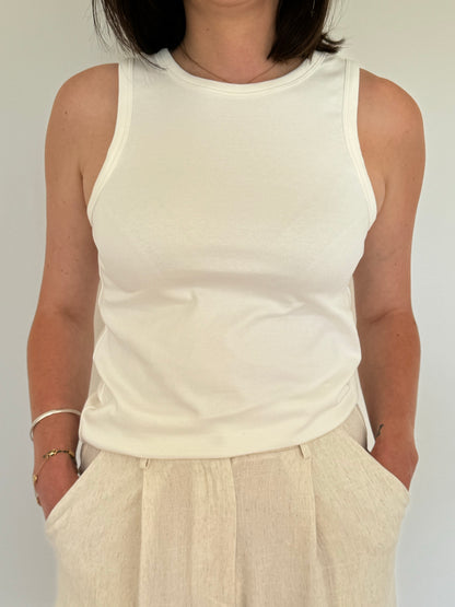 Débardeur basique blanc