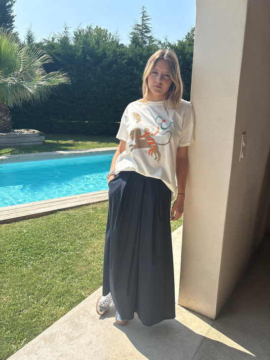 Jupe Mila bleu marine
